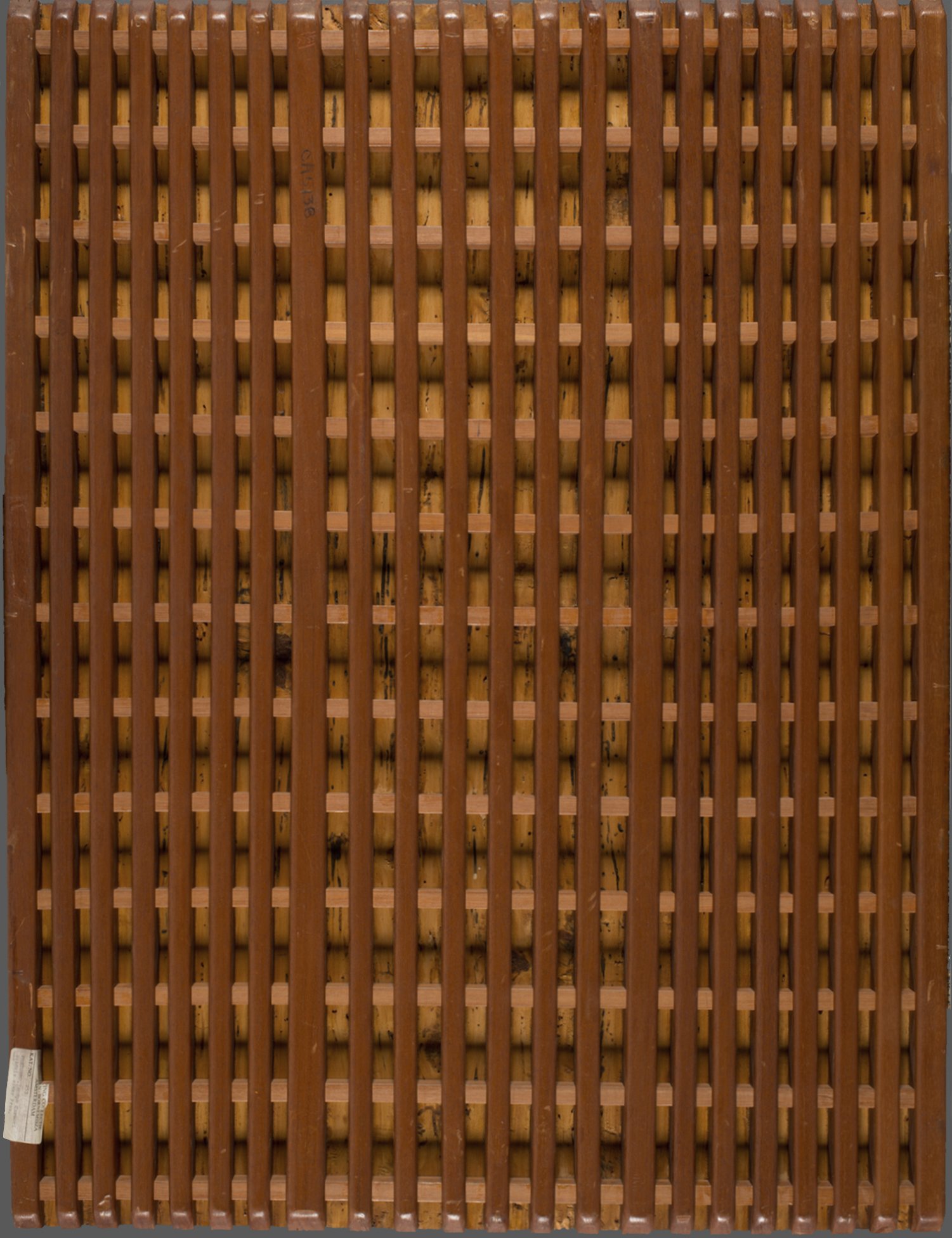 Trasera de la obra de Pier Francesco Foschi “Retrato de una dama”