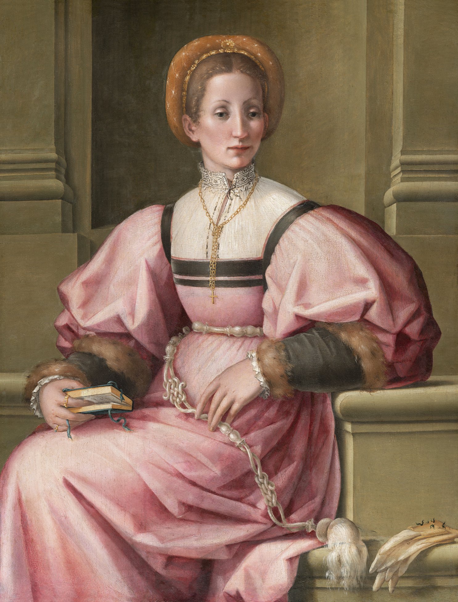 “Portrait of a Lady” by Pier Francesco Foschi after restoration
