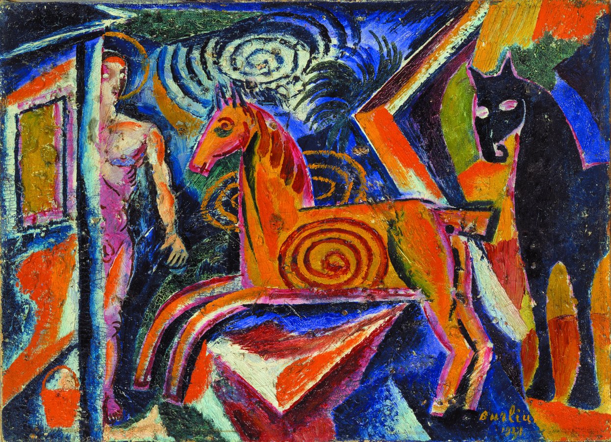 Davyd Burliuk, Tiovivo.1921