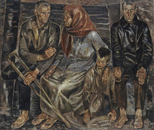 Anatol Petrytskyi, Los inválidos, 1924