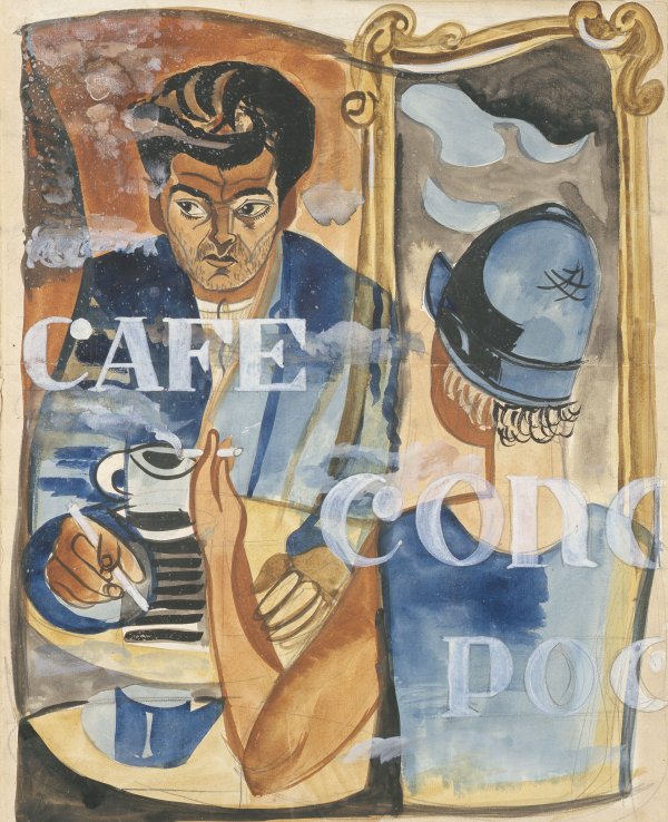 Anatol Petrytskyi. Retrato de Mykhailo Semenko, 1929