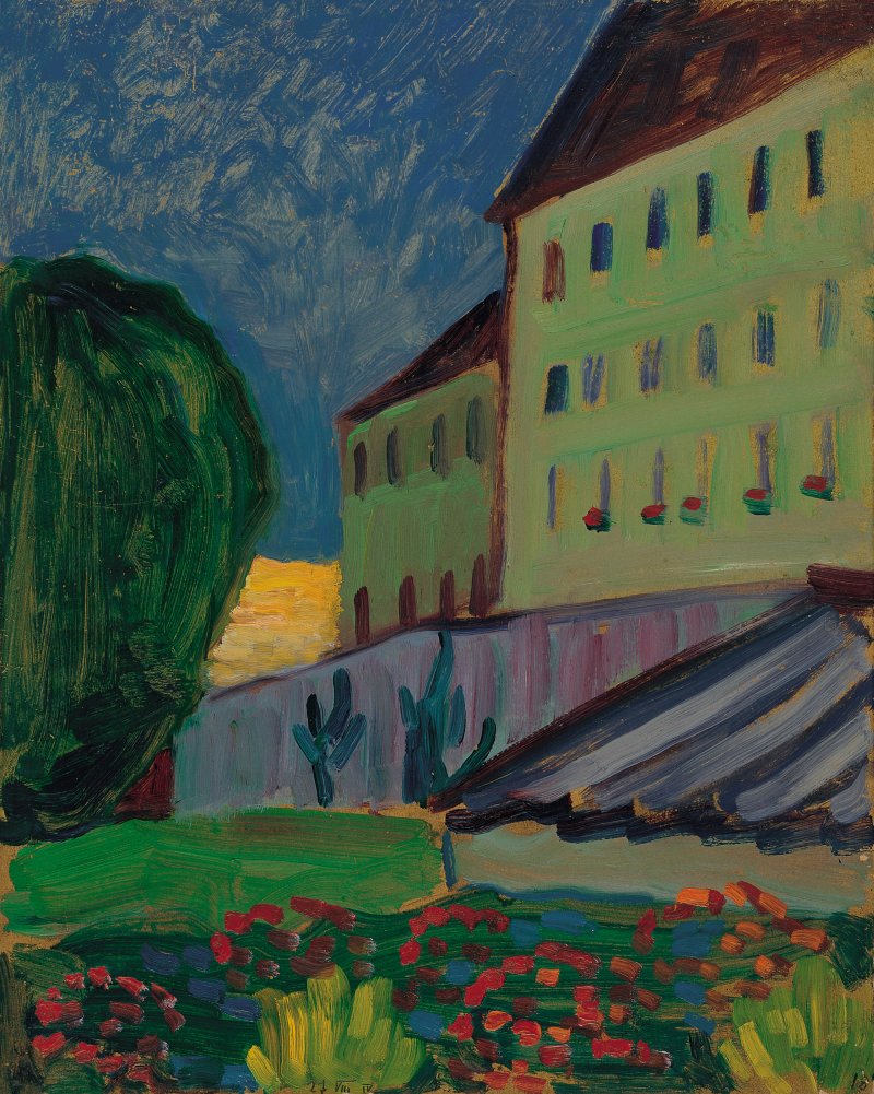 Gabriele Münter. Las escuelas, Murnau Gabriele Münter. Las escuelas, Murnau