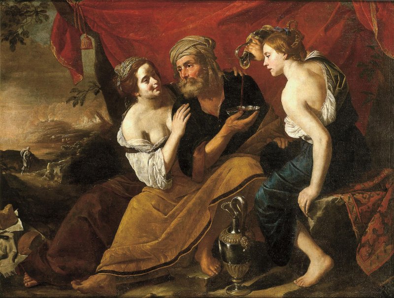 Hendrik de Somer, Lot and his Daughters 