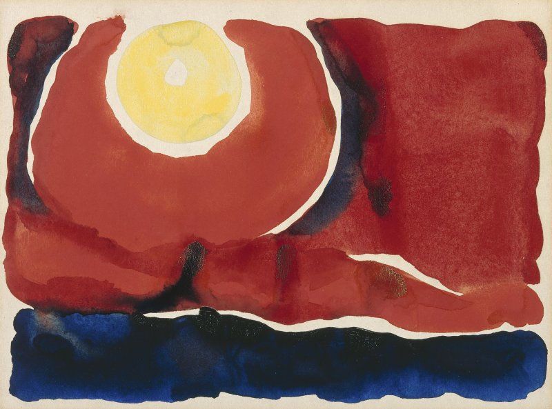 Evening Star No. VI, Georgia O'Keeffe 