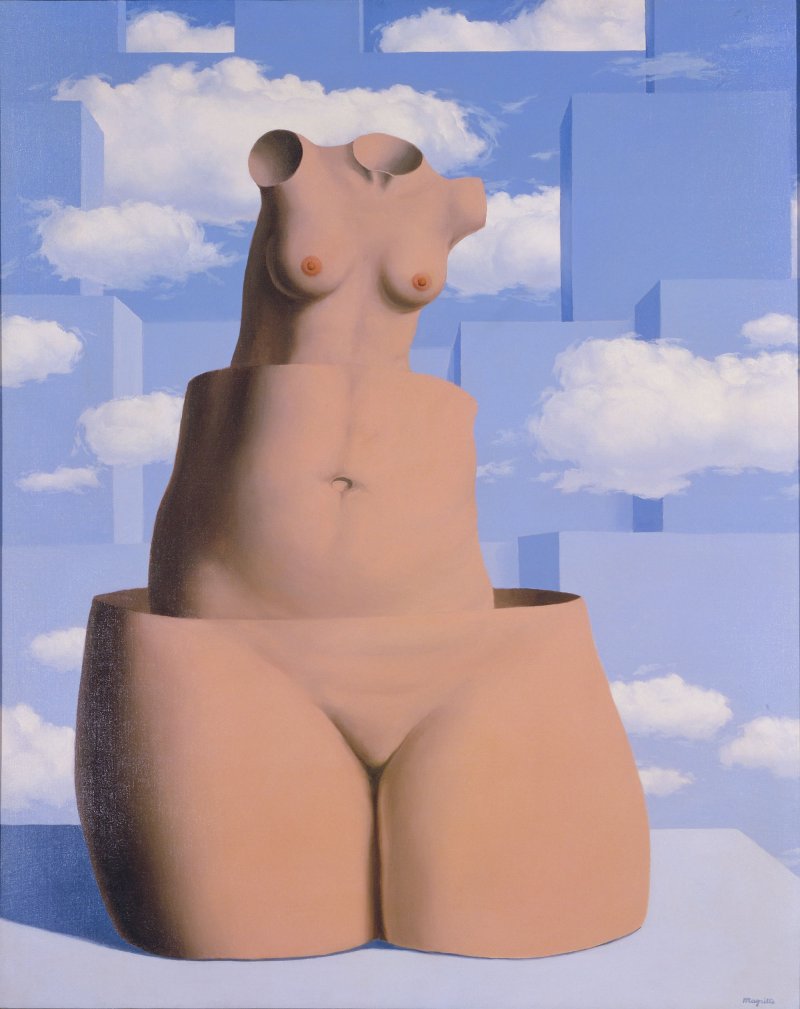 Delirios de grandeza, 1962. René Magritte