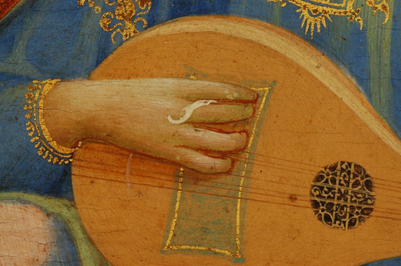 Detail of the laud