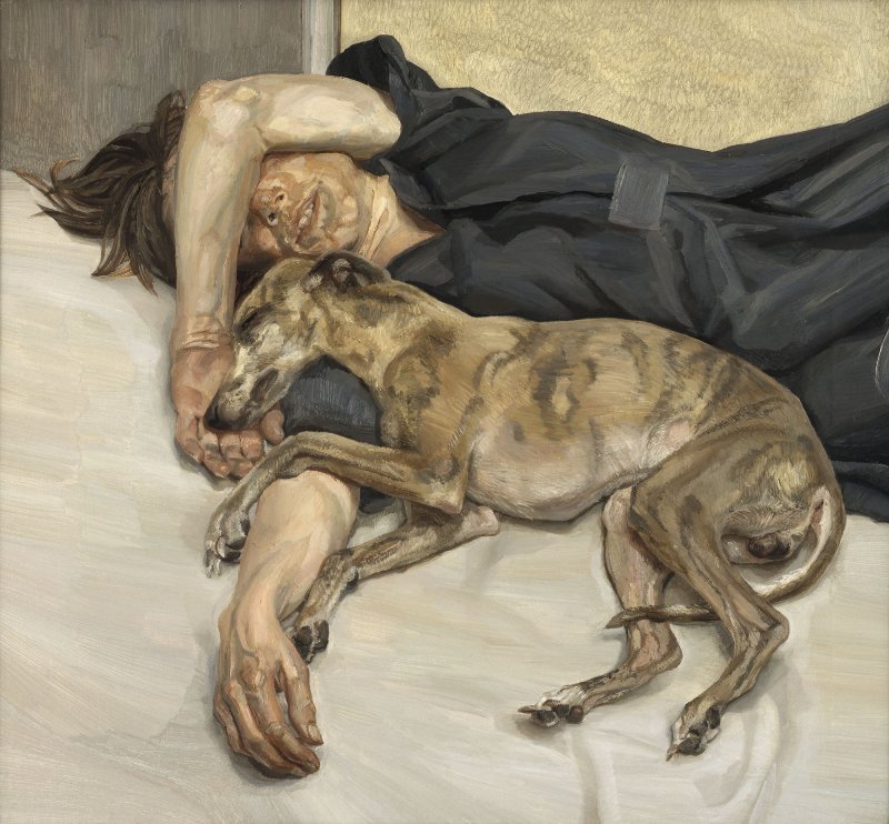 Lucian Freud. Doble retrato