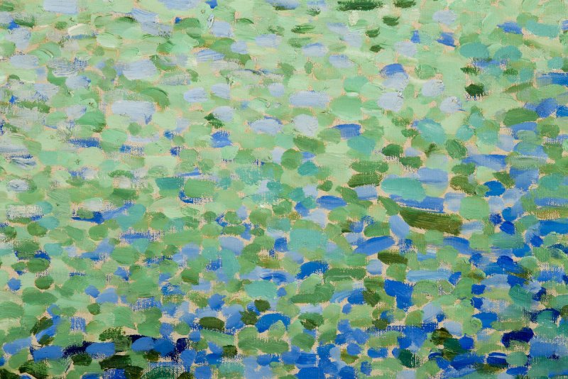Detalle del cuadro. Río Támesis