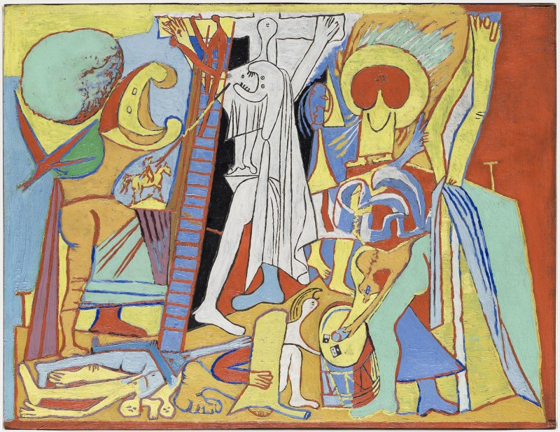 Pablo Picasso. La crucifixión