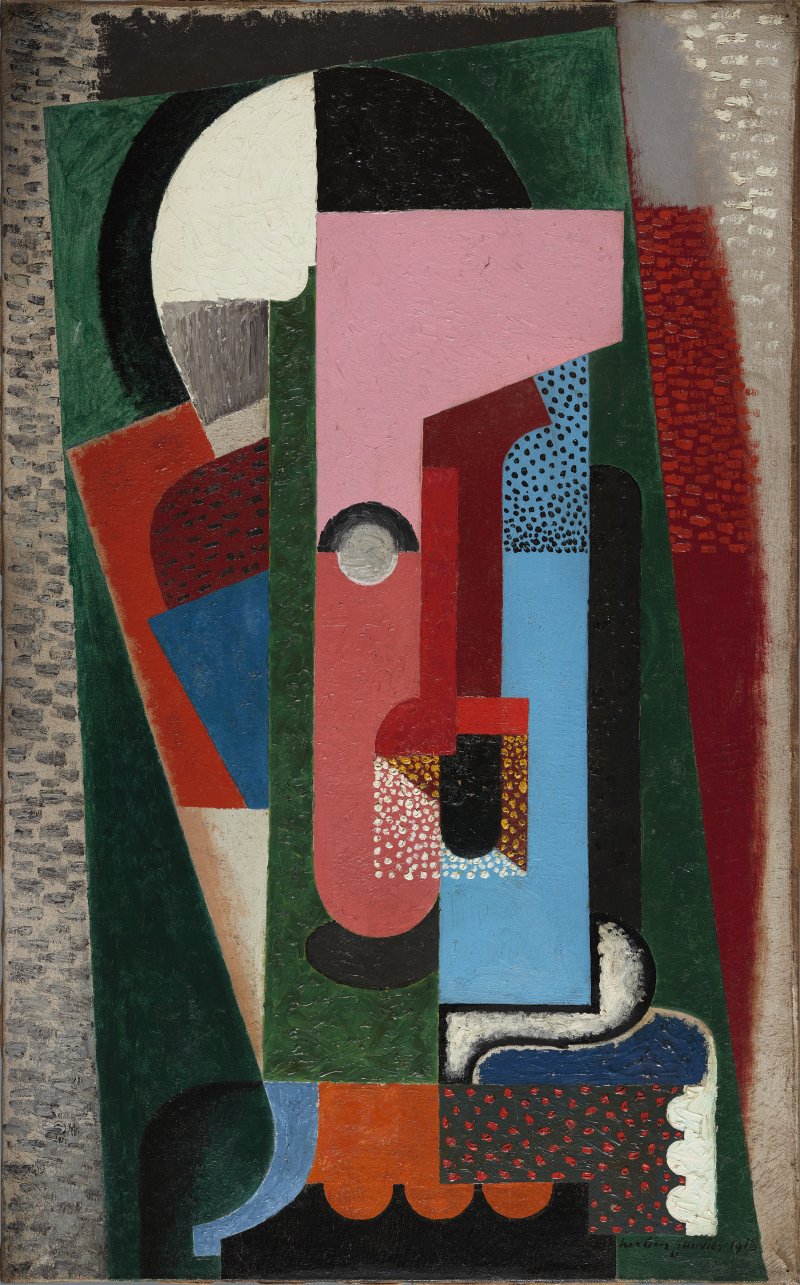 Cabeza. Auguste Herbin