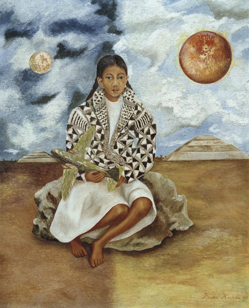 Frida Kahlo. Niña tehuacana. Lucha María, 1942
