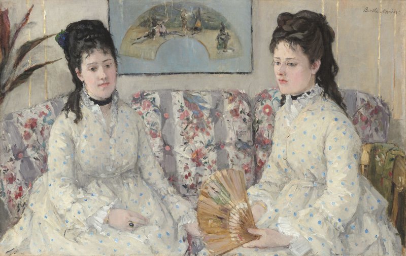 Berthe Morisot. The Sisters, 1869