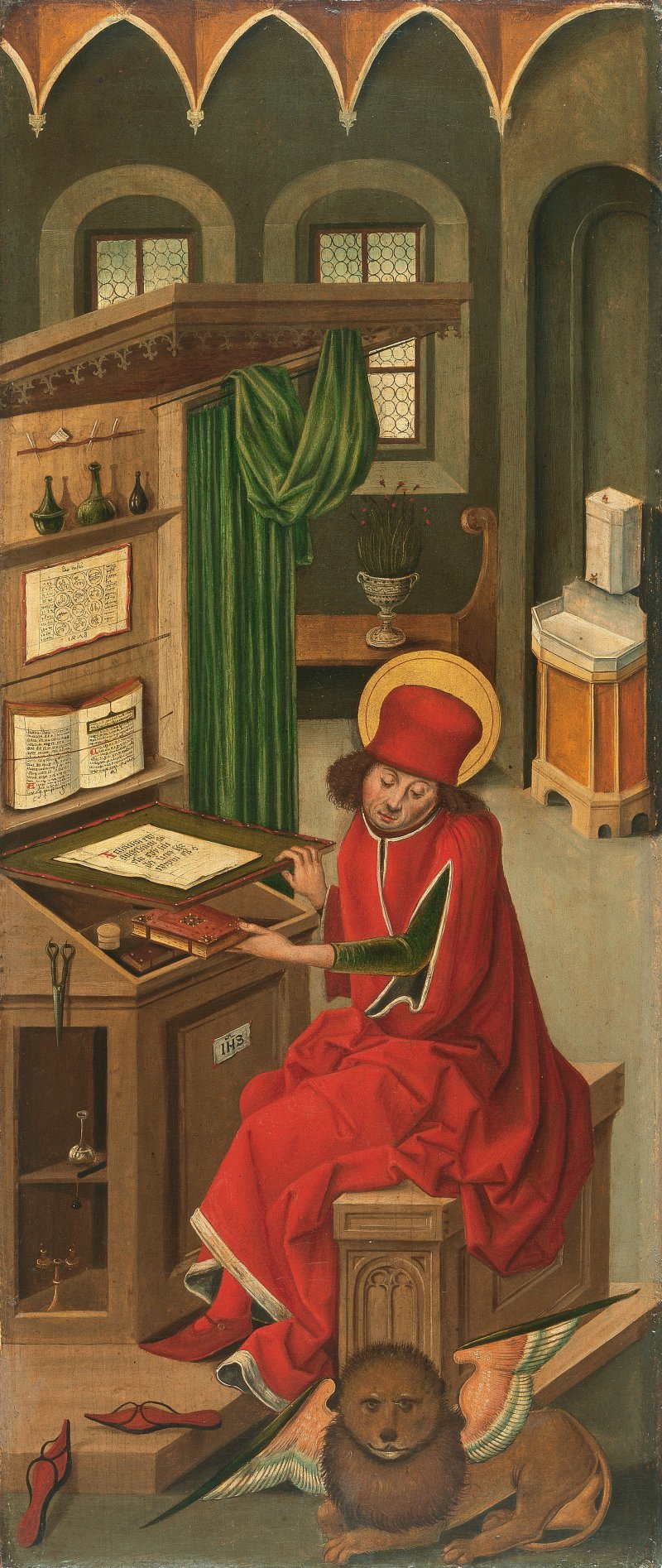  Saint Mark the Evangelist. El evangelista san Marcos, 1478