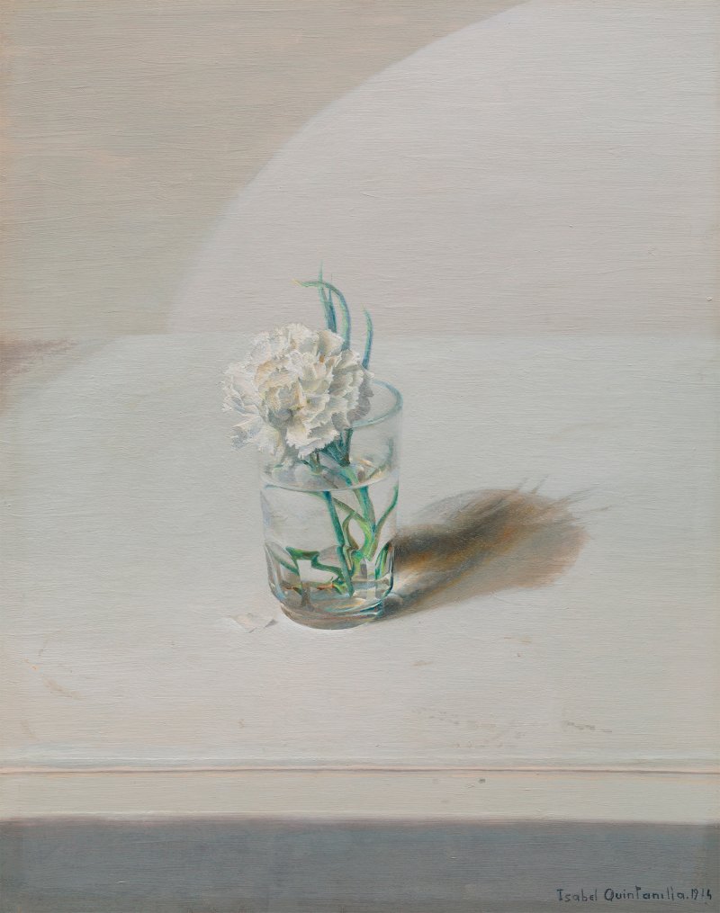 Isabel Quintanilla. Un clavel blanco, 1974