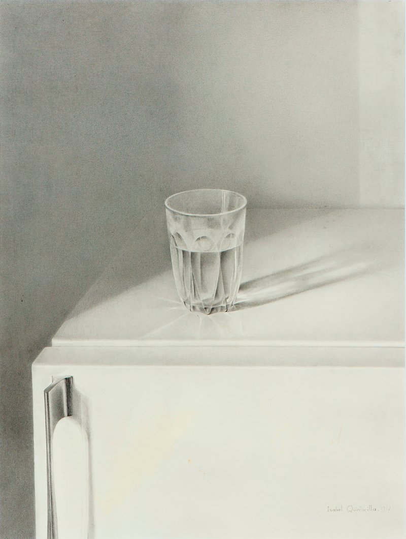Isabel Quintanilla. Glass on Top of the Fridge, 1972