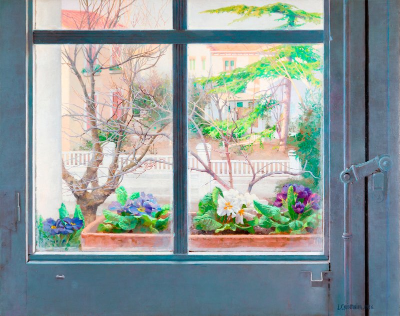 Isabel Quintanilla. Ventana, 1986