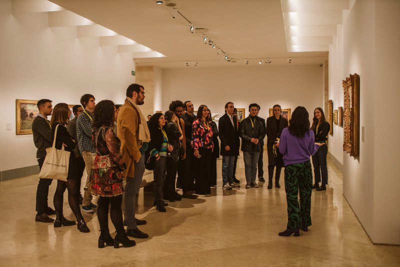 Guided visit to the Young Friends of the Museum. LabThyssen Programme