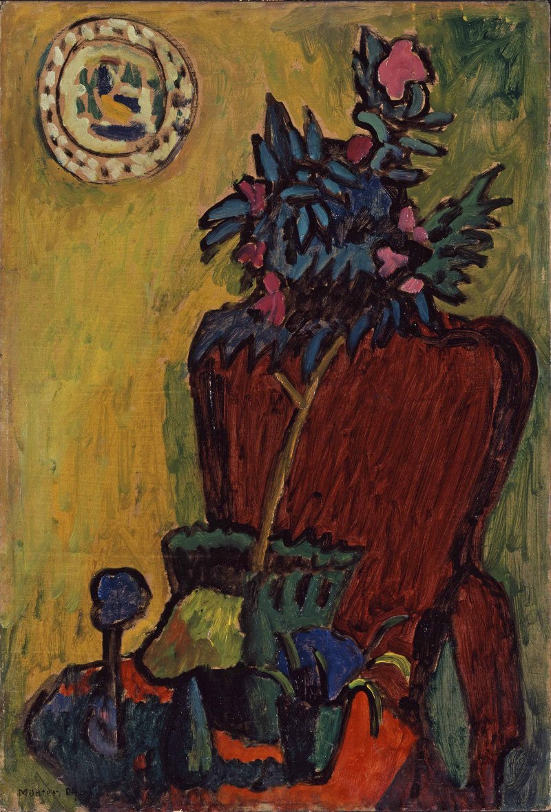 Gabriele Münter, Still Life with Armchair, 1909 