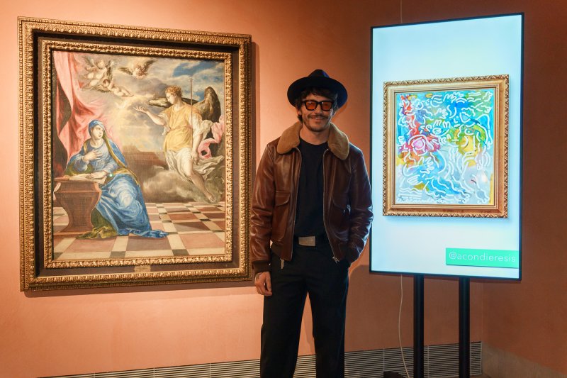 Nicolás Villamizar y su versión de la Anunciación de El Greco