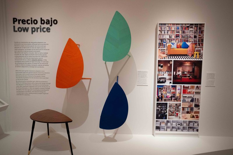 Sala de la exhibición IKEA y el arte del hogar. Diseño para un mejor día a día