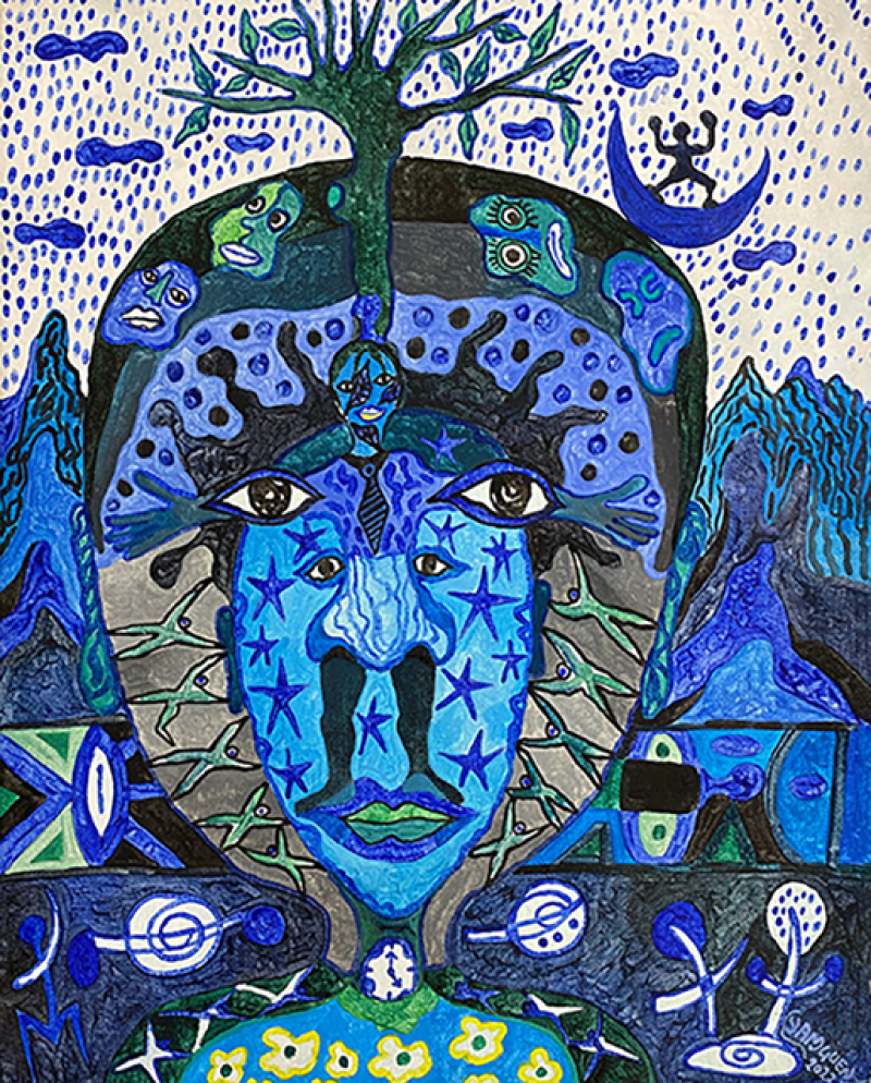 Hervé Yamguen. Mindscape, 2023