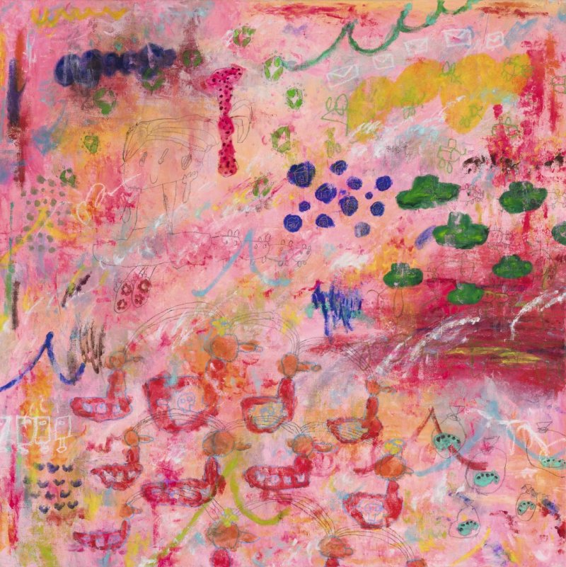 Ayako Rokkaku. Sin título, 2012
