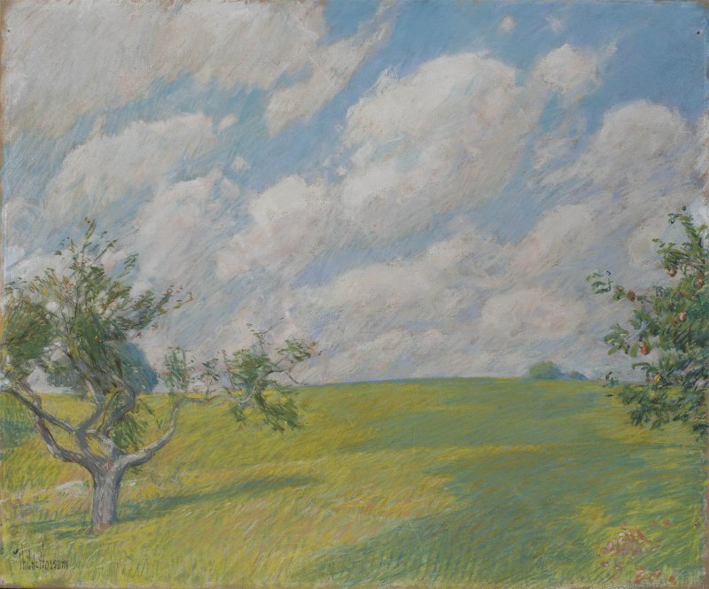 Nubes de septiembre. Childe Hassam