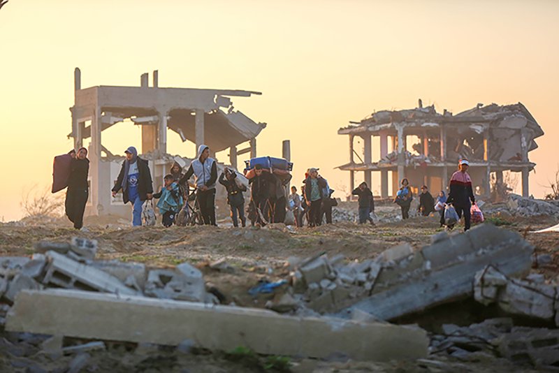 Durante el alto el fuego de finales de enero de 2025, decenas de miles de palestinos regresaron al norte de Gaza por primera vez en casi año y medio. 