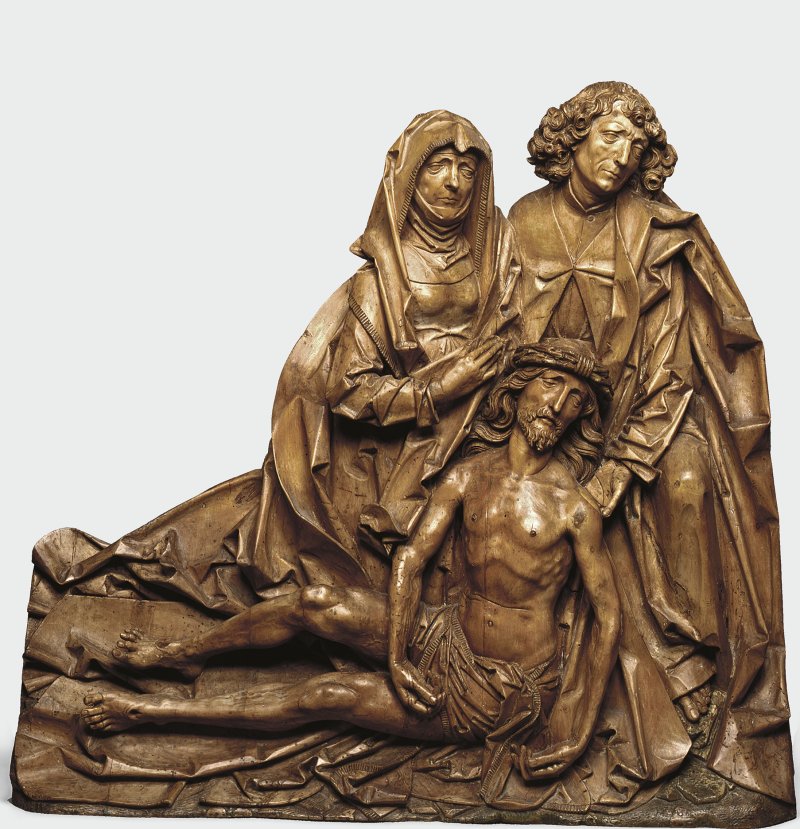 Taller del Maestro del Altar de Wettringen (atribuido al). Tilman Riemenschneider (taller de), La Piedad Taller del Maestro del Altar de Wettringen (atribuido al). Tilman Riemenschneider (taller de), La Piedad