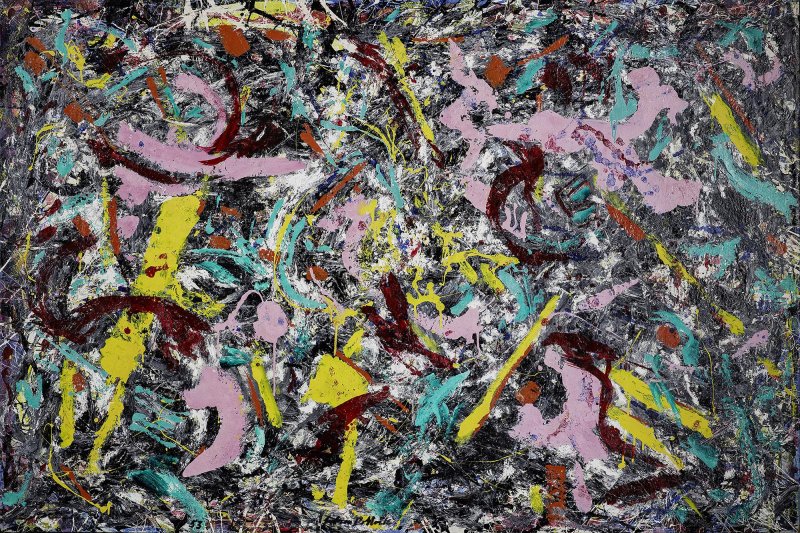 Jackson Pollock, Figura sin forma. 1953