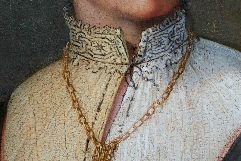 Proceso de restauración de la obra de Pier Francesco Foschi “Retrato de una dama”