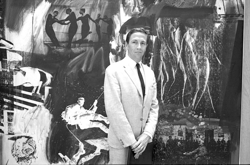 Ugo Mulas. Robert Rauschenberg en la XXXII Exposición Internacional Bienal de Arte, Venecia, 1964