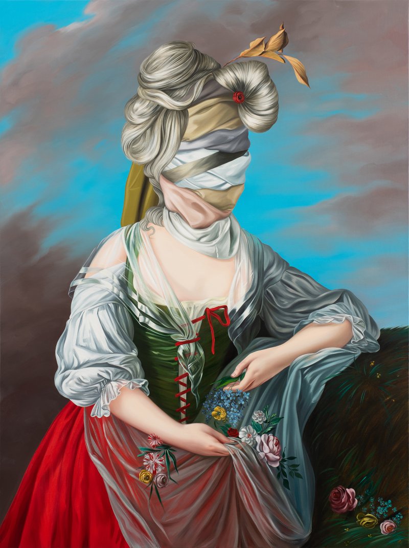 Ewa Juszkiewicz, Sin título (según Élisabeth Vigée Le Brun), 2021 