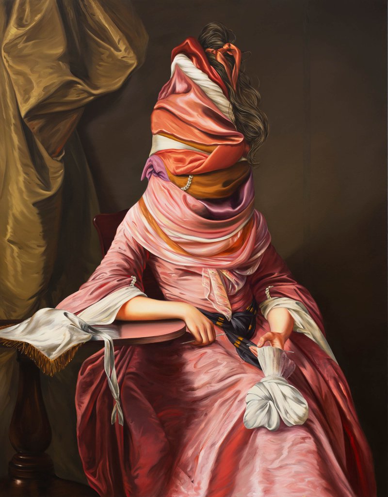 Ewa Juszkiewicz, Sin título (según Joseph Wright), 2020