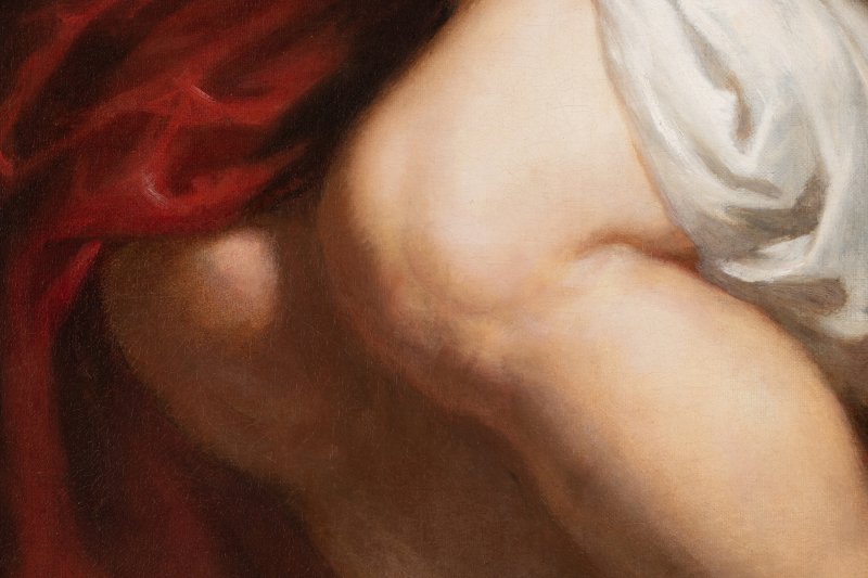 Detalle de la obra de Rubens “Venus y Cupido”
