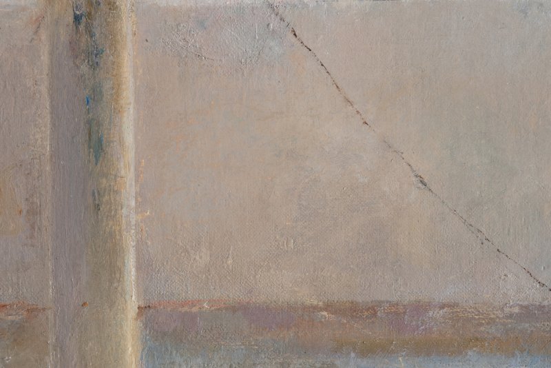 Reintegración cromática de la obra “La terraza” Carmen Laffón