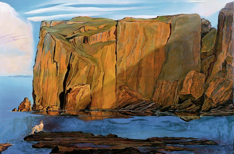 Salvador Dalí. Acantilados,1926 Salvador Dalí. Acantilados,1926