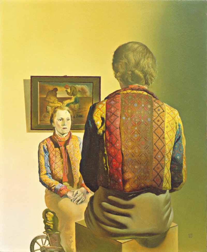 Salvador Dalí. Retrato de Gala (El Ángelus de Gala), 1935 Salvador Dalí. Retrato de Gala (El Ángelus de Gala), 1935