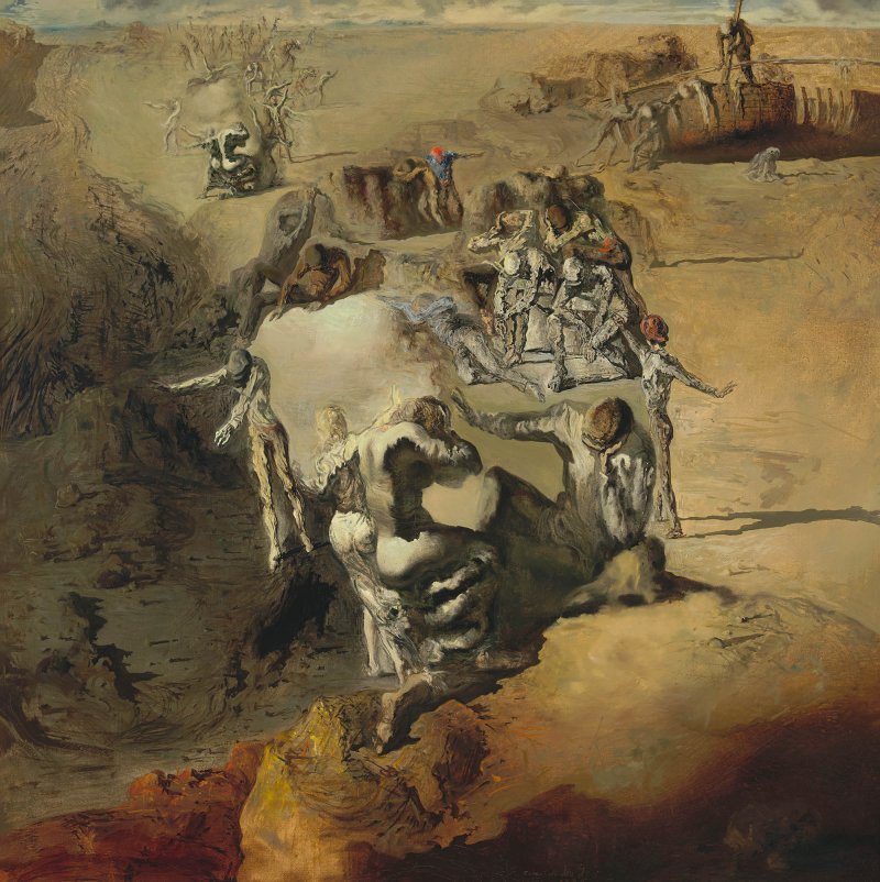 Salvador Dalí. El gran paranoico,1936 Salvador Dalí. El gran paranoico,1936