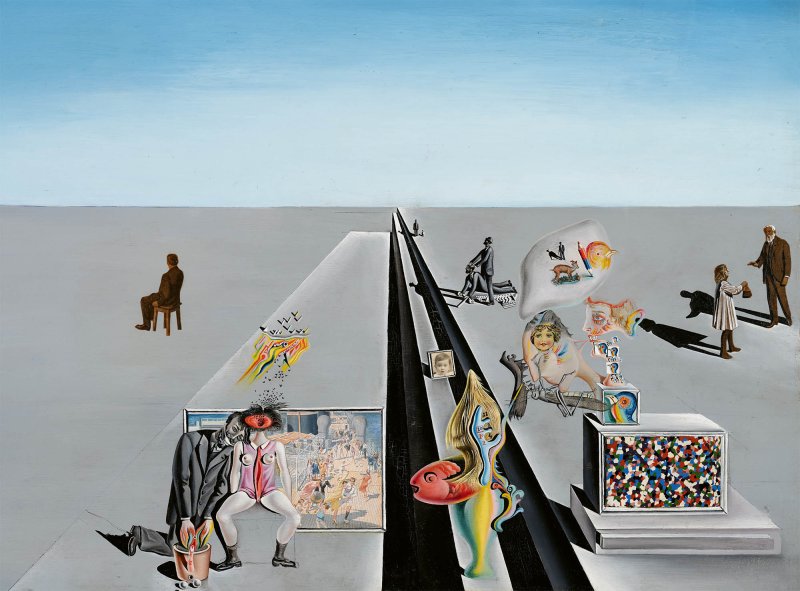 Salvador Dalí. Los primeros días de la primavera, 1929 Salvador Dalí. Los primeros días de la primavera, 1929
