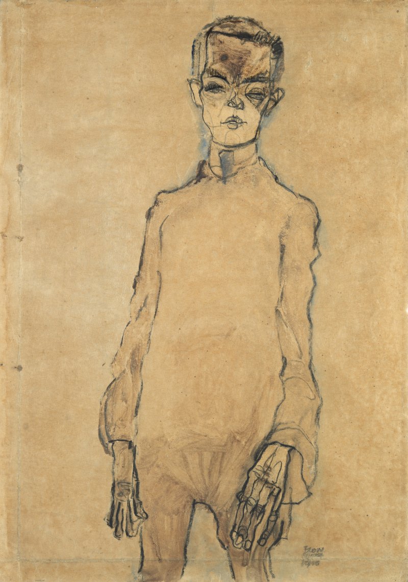 Self-Portrait. Autorretrato, 1910