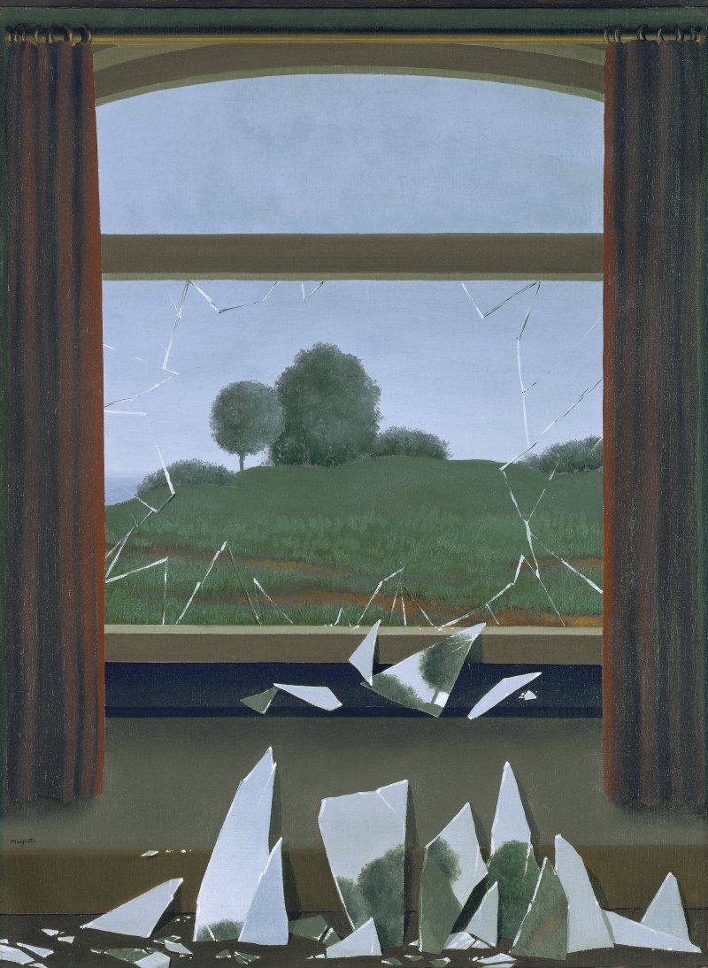 La llave de los campos (La Clef des champs). René Magritte La llave de los campos (La Clef des champs). René Magritte