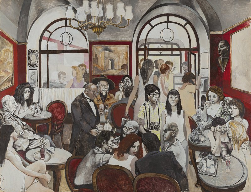 Caffè Greco. Renato Guttuso