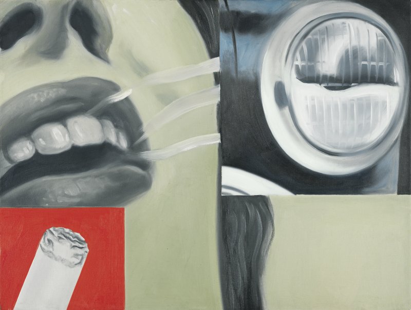 Vidrio ahumado. James Rosenquist