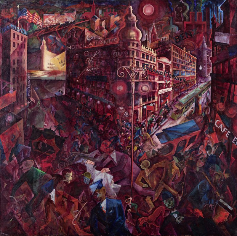 Metropolis. George (Georg Ehrenfried Grosz) Grosz