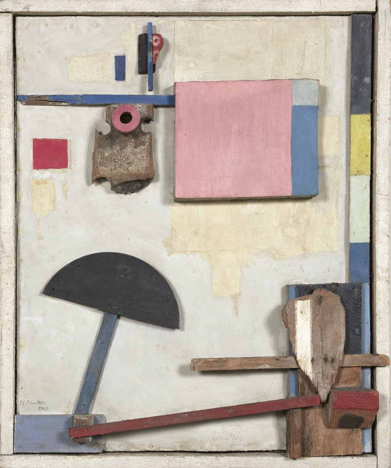 Merzbild Kijkduin. Kurt Schwitters