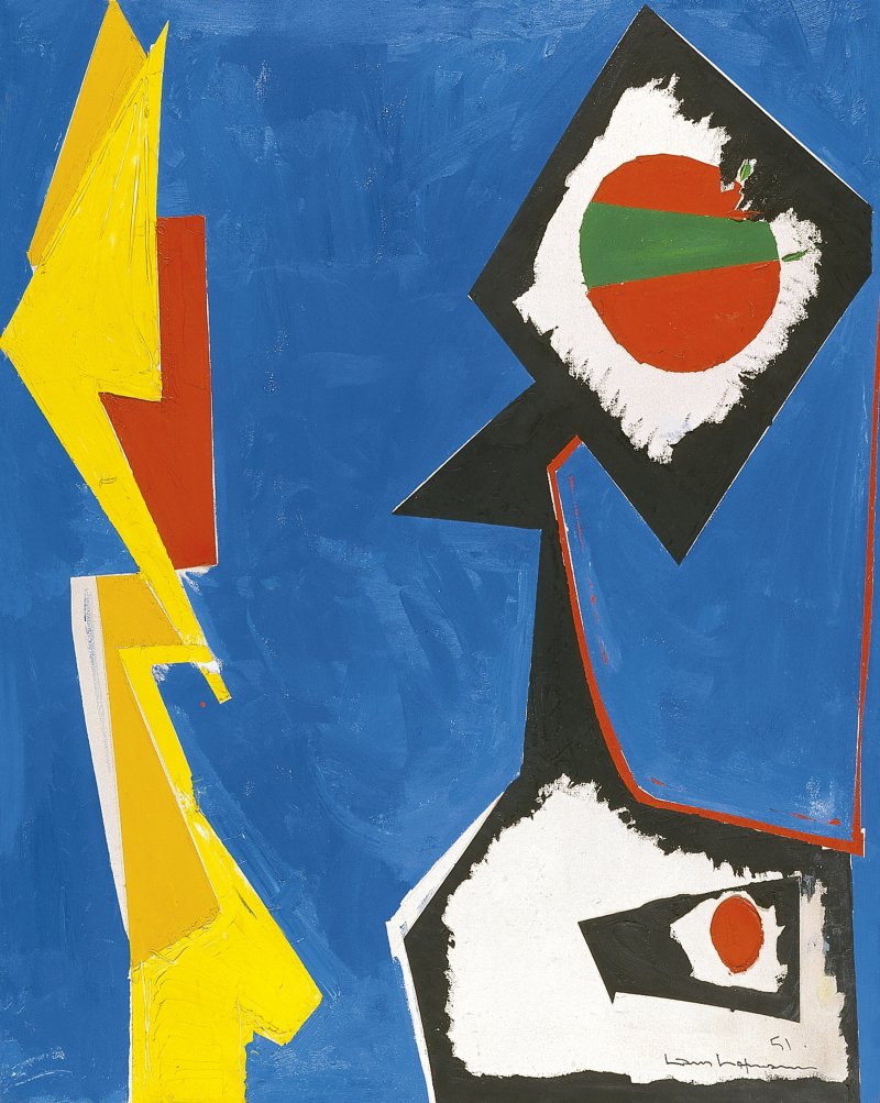 Hechizo azul. Hans Hofmann