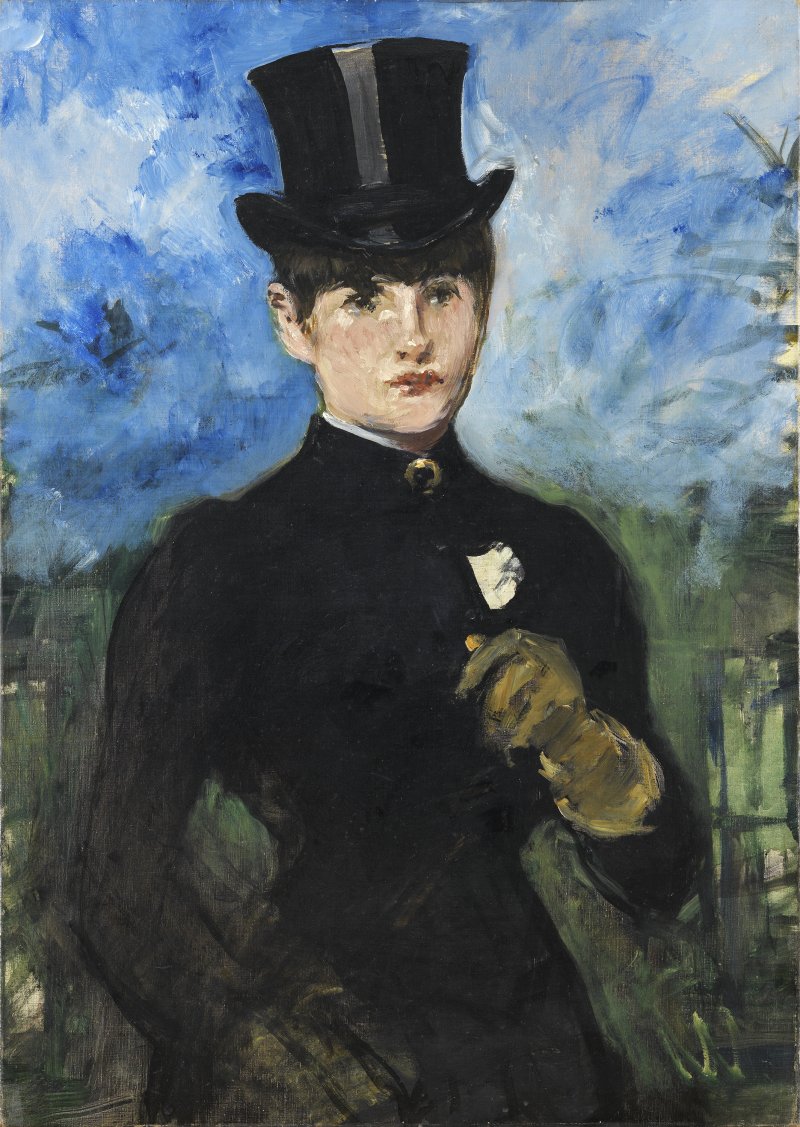 Amazona de frente. Édouard Manet