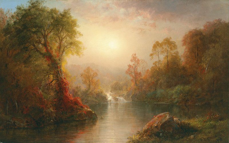 Otoño. Frederic Edwin Church