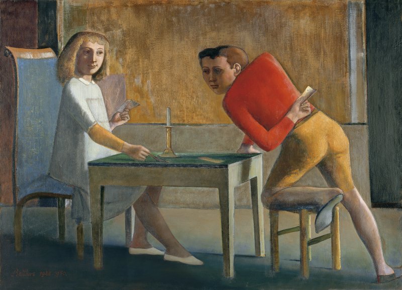 The Card Game. La partida de naipes, 1948-1950